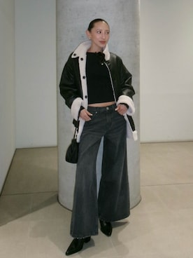 ALEXIA STAMさん（レディース・163cm）の秋コーディネート