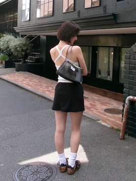 ALEXIA STAMさん（レディース・156cm）の夏コーディネート