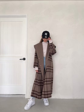 「ALEXIA STAM（アリシアスタン）のアイテム（その他アウター）」を使った、ALEXIA STAMさん（レディース・163cm）の冬コーディネート