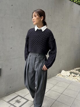 ALEXIA STAMさん（レディース・164cm）の秋コーディネート