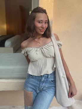 ALEXIA STAMさん(レディース・163cm)の夏コーディネート