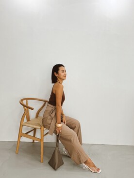 ALEXIA STAMさん（レディース・154cm）の夏コーディネート