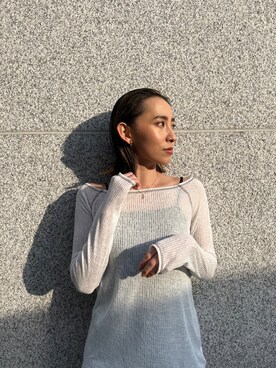 ALEXIA STAMさん（レディース・163cm）の春コーディネート