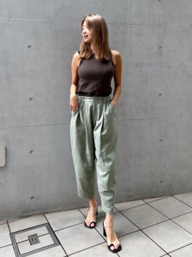 「ラフスタイル」｜ALEXIA STAMさん（レディース・164cm）の夏コーディネート