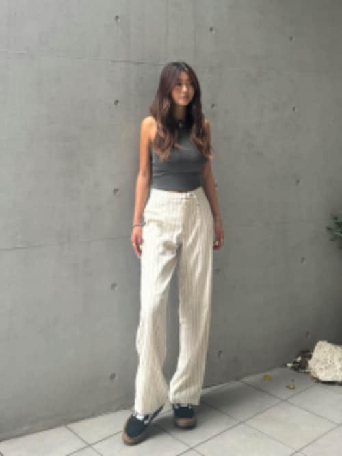 Wellness Pigment Dyed Tank Top/ウェルネス ウォッシュドカラー