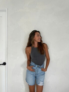 ALEXIA STAMさん（レディース・163cm）の秋コーディネート