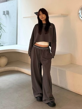 ALEXIA STAMさん（レディース・164cm）の秋コーディネート