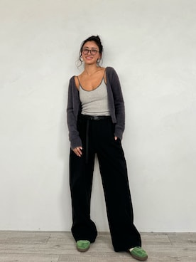 ALEXIA STAMさん（レディース・158cm）の夏コーディネート