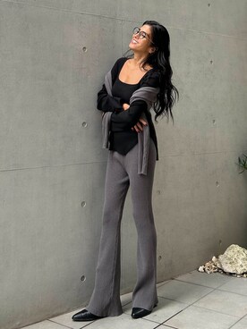 ALEXIA STAMさん（レディース・157cm）の夏コーディネート