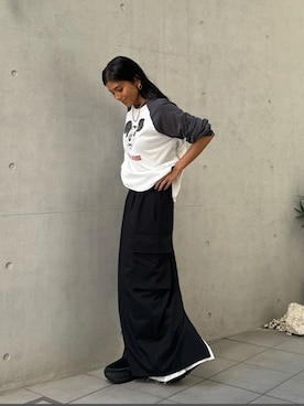 ALEXIA STAMさん（レディース・157cm）の秋コーディネート