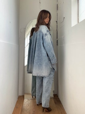 ALEXIA STAMさん（レディース・158cm）の夏コーディネート