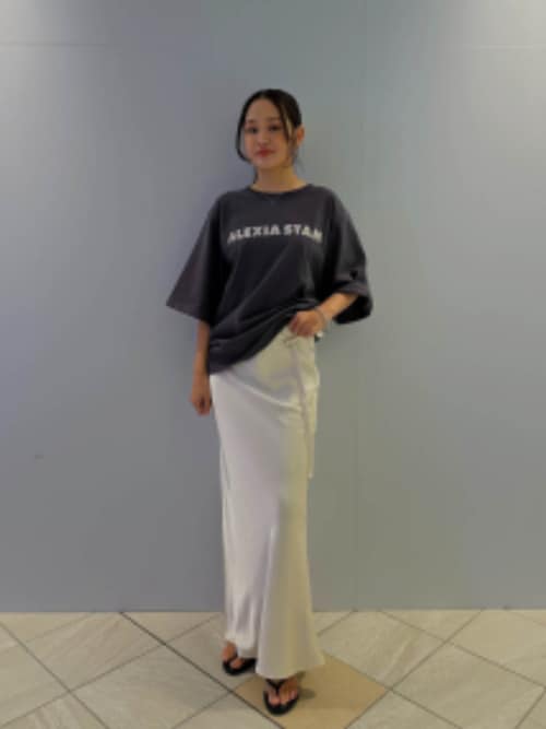 アリシアスタンサテンスカート ALEXIA STAM スカート Satin Skirt /サテンスカート : ZOZOTOWN