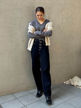 ALEXIA STAMさん（レディース・163cm）の夏コーディネート