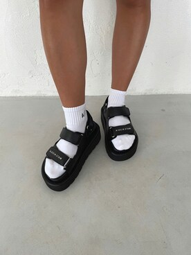 ALEXIA STAMさん（レディース・154cm）の夏コーディネート