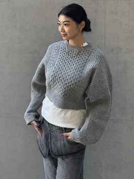 ALEXIA STAMさん（レディース・164cm）の秋コーディネート