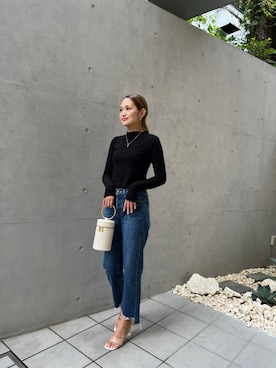 ALEXIA STAMさん（レディース・163cm）の秋コーディネート