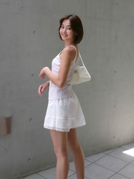 ALEXIA STAMさん(レディース・156cm)の夏コーディネート