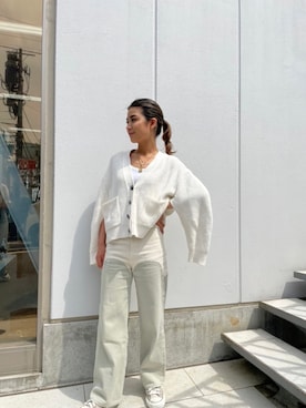 ALEXIA STAMさん（レディース・154cm）の春コーディネート