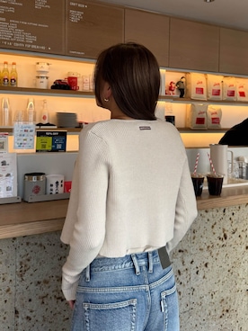 ALEXIA STAMさん（レディース・160cm）の秋コーディネート