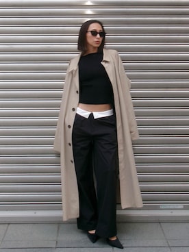 「ALEXIA STAM（アリシアスタン）のアイテム」を使った、ALEXIA STAMさん（レディース・163cm）の秋コーディネート