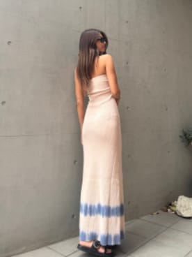 「海」｜「アイテム（ワンピース/ドレス）」を使った、ALEXIA STAMさん（レディース・164cm）の夏コーディネート