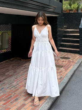 ALEXIA STAMさん(レディース・155cm)の夏コーディネート
