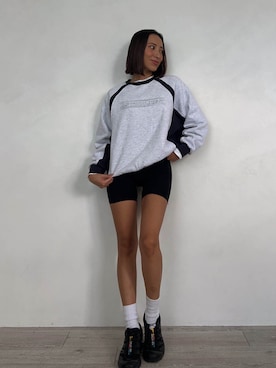 ALEXIA STAMさん（レディース・163cm）の秋コーディネート