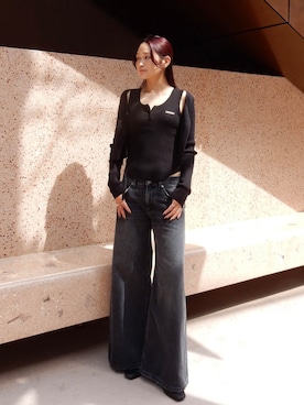 ALEXIA STAMさん（レディース・163cm）の秋コーディネート