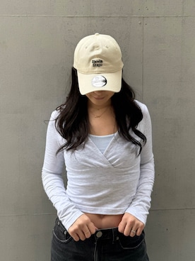 「ALEXIA STAM（アリシアスタン）のアイテム」を使った、ALEXIA STAMさん（レディース・159cm）の春コーディネート