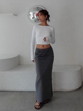 ALEXIA STAMさん（レディース・164cm）の秋コーディネート