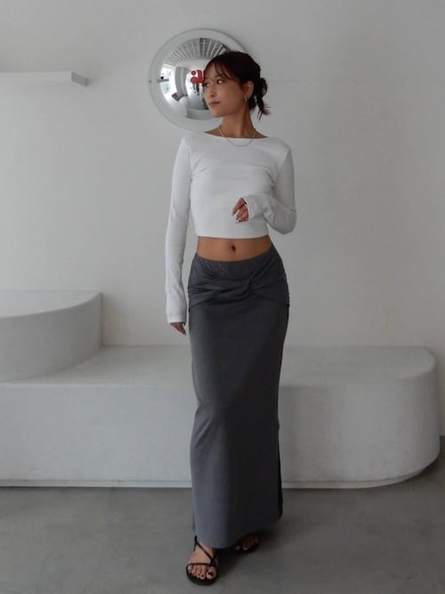 ALEXIA STAM バックアジャスター長袖トップス Wellness Back Adjuster Top | ALEXIA STAM