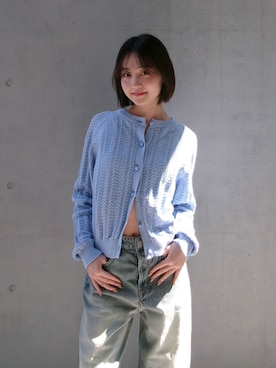 「ALEXIA STAM（アリシアスタン）のアイテム」を使った、ALEXIA STAMさん（レディース・156cm）の春コーディネート