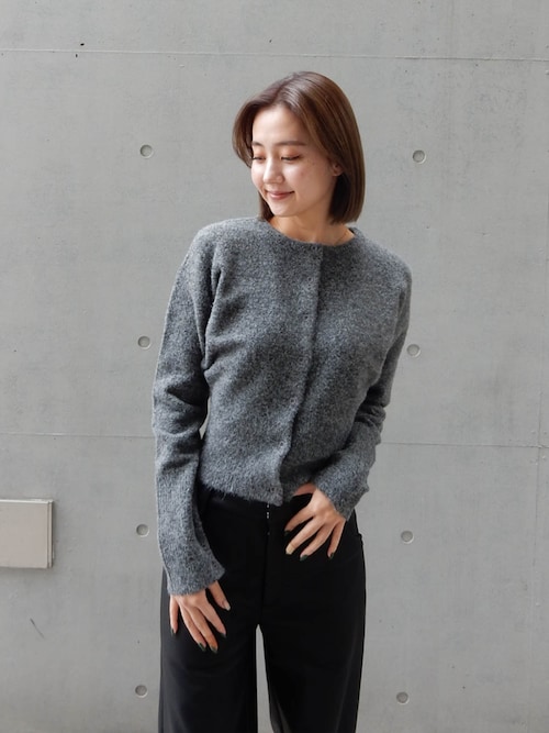 セール】Button Knit Cropped Cardigan /ボタンニットカーデ（ニット