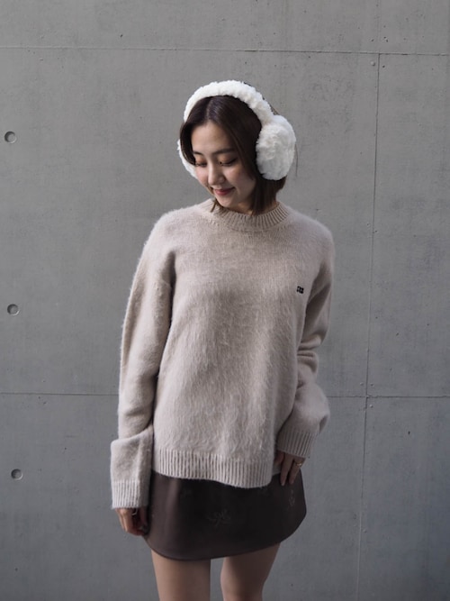 セール】Logo Knit Top /ロゴニットトップス（ニット/セーター