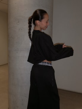 ALEXIA STAMさん（レディース・163cm）の秋コーディネート