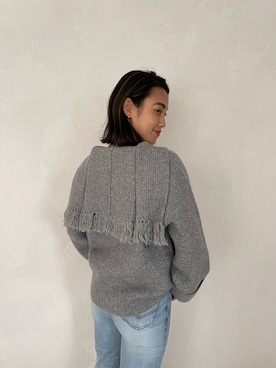 ALEXIA STAMさん（レディース・154cm）の秋コーディネート