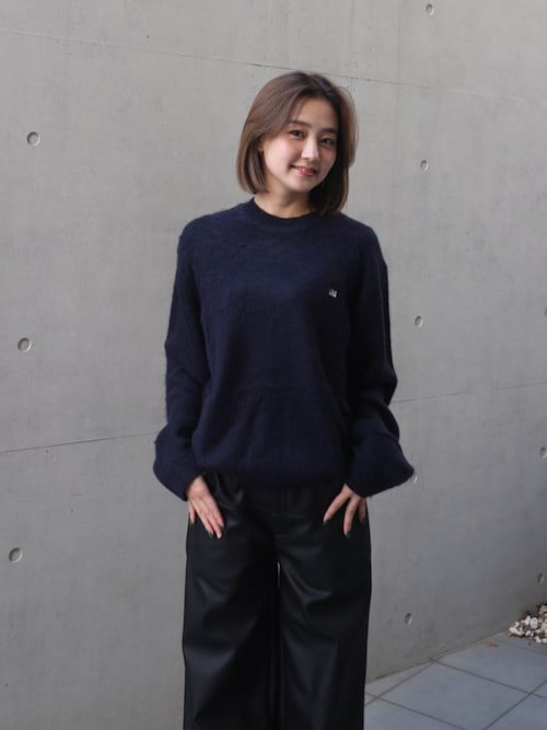 セール】Logo Knit Top /ロゴニットトップス（ニット/セーター