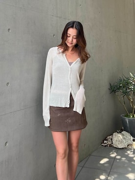 ALEXIA STAMさん（レディース・156cm）の夏コーディネート