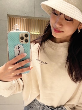 ALEXIA STAMさん（レディース・147cm）の冬コーディネート