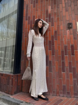 ALEXIA STAMさん（レディース・164cm）の夏コーディネート