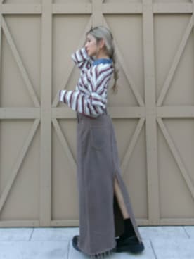 ALEXIA STAMさん（レディース・160cm）の秋コーディネート