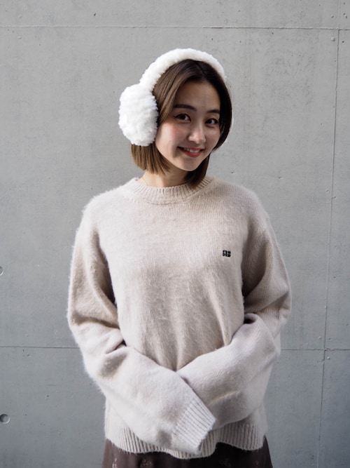 セール】Logo Knit Top /ロゴニットトップス（ニット/セーター