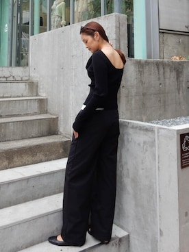 ALEXIA STAMさん（レディース・163cm）の秋コーディネート