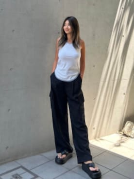 ALEXIA STAMさん（レディース・164cm）の夏コーディネート