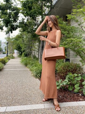 ALEXIA STAMさん（レディース・163cm）の夏コーディネート