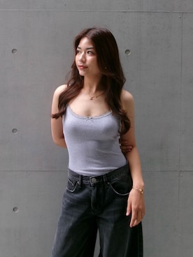 ALEXIA STAMさん（レディース・155cm）の夏コーディネート