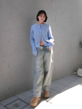 ALEXIA STAMさん（レディース・156cm）の春コーディネート