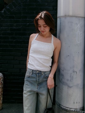 「ALEXIA STAM（アリシアスタン）のアイテム」を使った、ALEXIA STAMさん（レディース・156cm）の春コーディネート