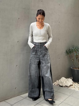 ALEXIA STAMさん（レディース・164cm）の夏コーディネート