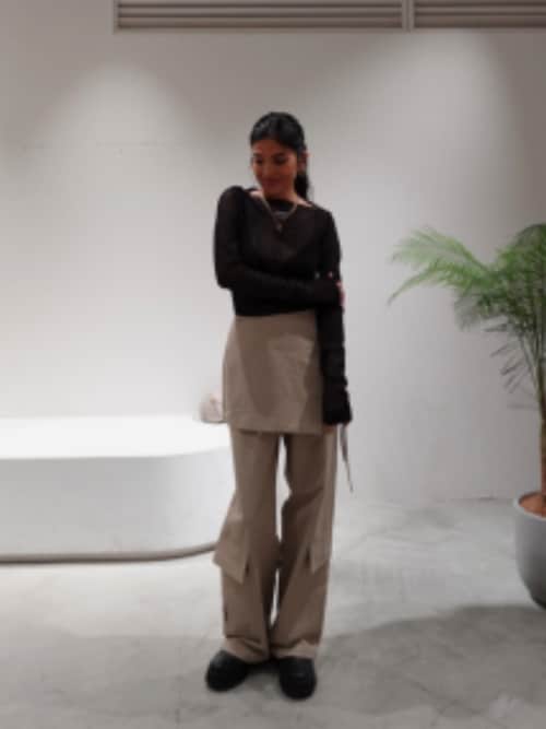 完売品！ALEXIA STAM ウェルネスパンツ  本日発送可能です！ セール】Tuck Easy Wide Pants /タックイージーワイドパンツ